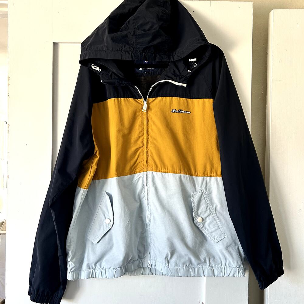 Ben Sherman mens lightweight windbreaker jacket
